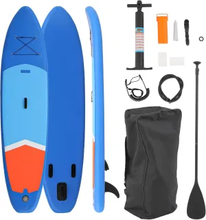 10.5ft Inflatable Stand up Paddle Board with Durable SUP Accessories, Ultra-Light Yoga Blocks Paddleboard for Adults & Youth, Surfing, Sunbathing, and Paddling