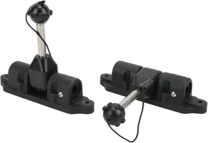 2PCS Kayak Paddle Lock Holder Inflatable Boat Oar Lock Patch for Canoes Rafts Dinghy Accessories