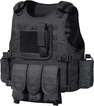 GZ XINXING Black Tactical Airsoft Paintball Vest