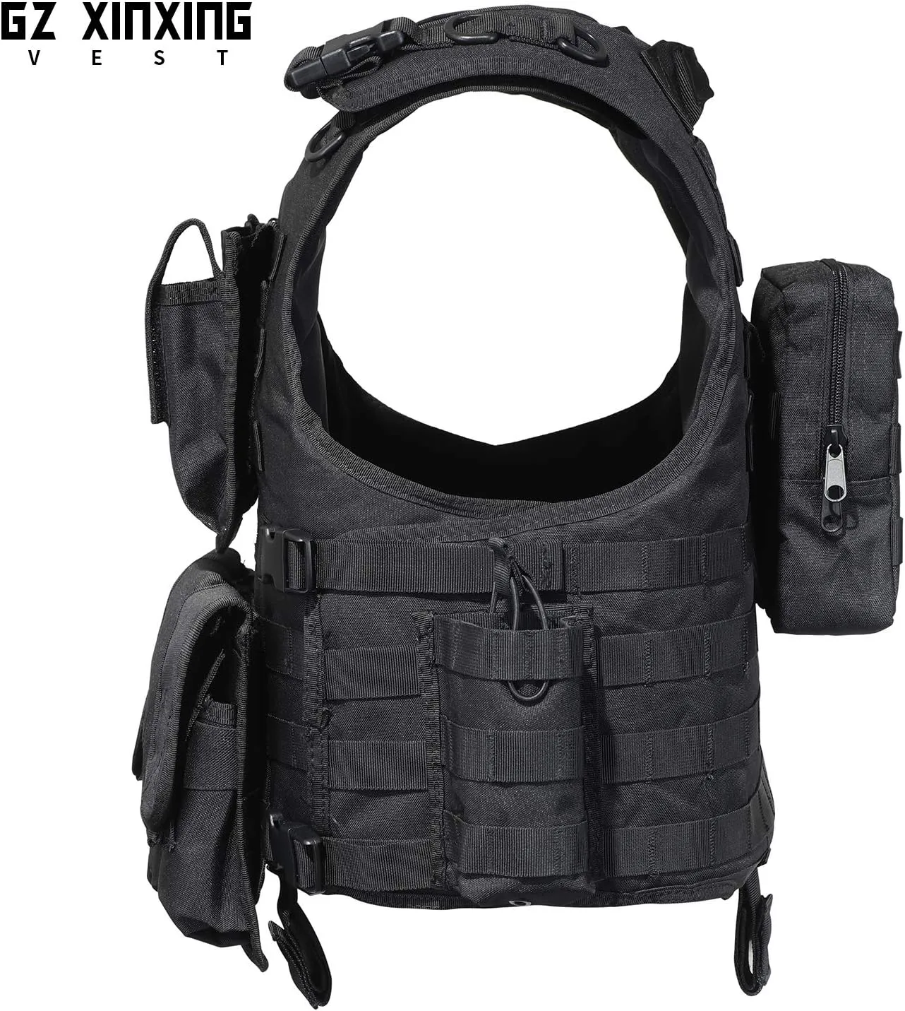 GZ XINXING Black Tactical Airsoft Paintball Vest