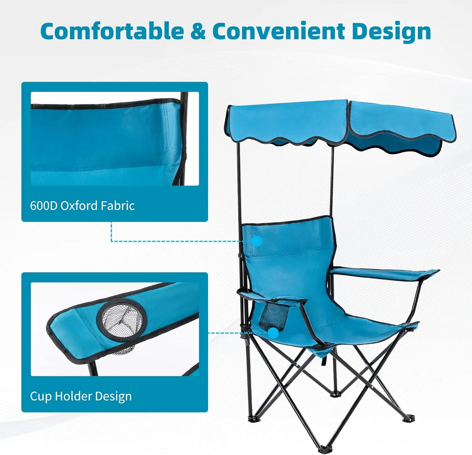 Homcosan Portable Camping Chair