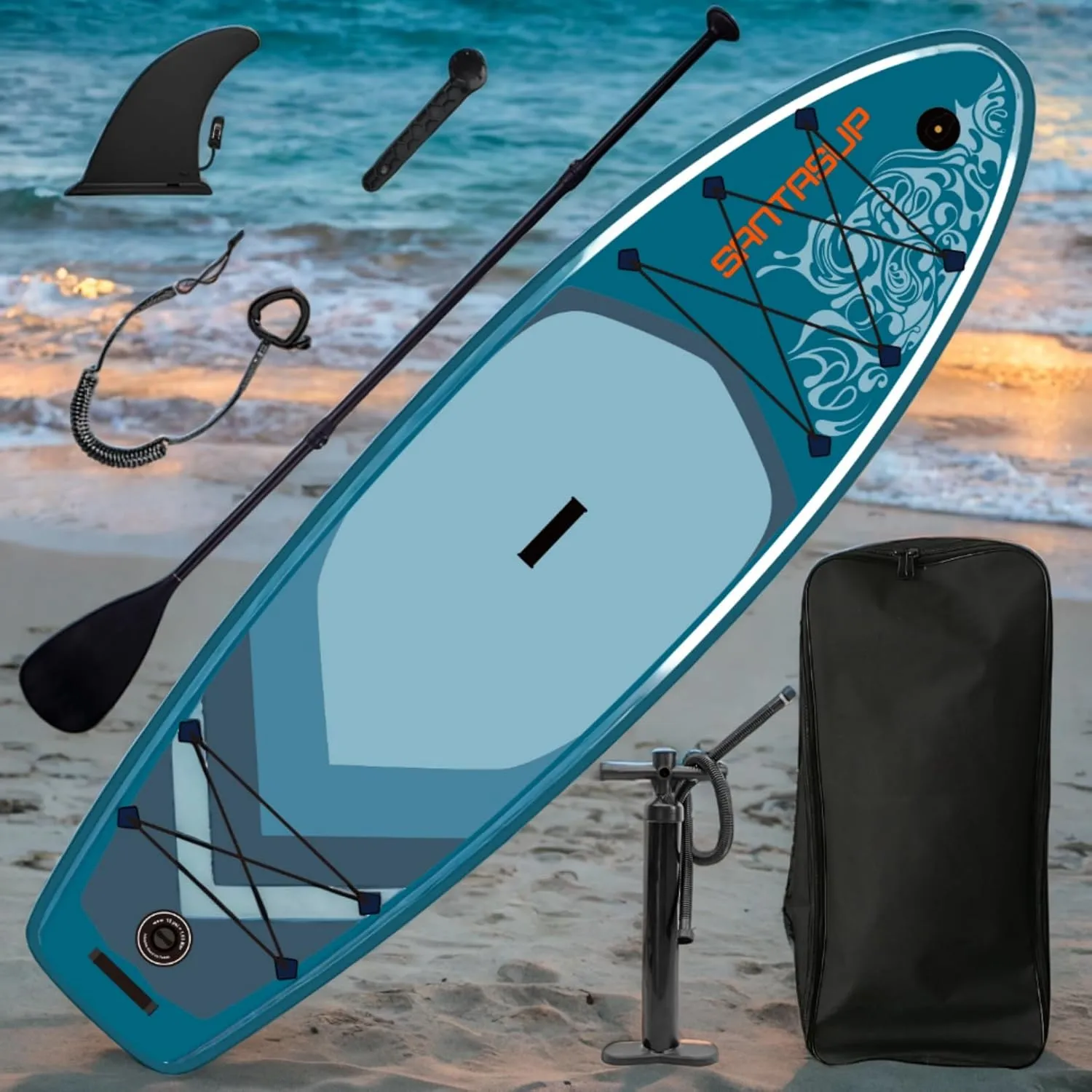 Inflatable Paddle Board for Adults Stand Up Tabla De Paddle Surf Prancha De Paddle for Surfing Rafting,with Premium Sup Accessories & Backpack, Leash, Paddle, Hand Pump
