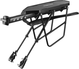 ROCKBROS Rear Bike Rack Bike Rear Rack Bike Cargo Rack for Back Quick Release Adjustable Bicycle Luggage Cargo Rack Fit for 26-29Mountain Bike