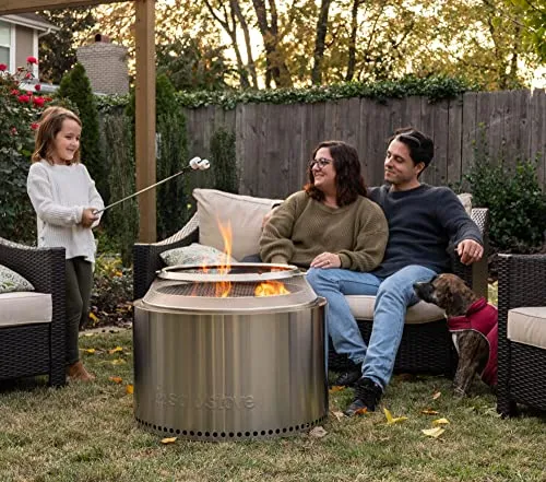Solo Stove Ranger Shield Stainless Steel Fire Pit Spark Protector Screen Mesh Protective Spark Screen for Backyard and Outdoor Fire Pits Stops Hot Embers