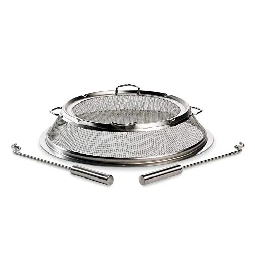 Solo Stove Ranger Shield Stainless Steel Fire Pit Spark Protector Screen Mesh Protective Spark Screen for Backyard and Outdoor Fire Pits Stops Hot Embers