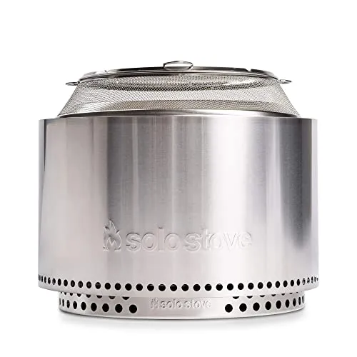 Solo Stove Ranger Shield Stainless Steel Fire Pit Spark Protector Screen Mesh Protective Spark Screen for Backyard and Outdoor Fire Pits Stops Hot Embers