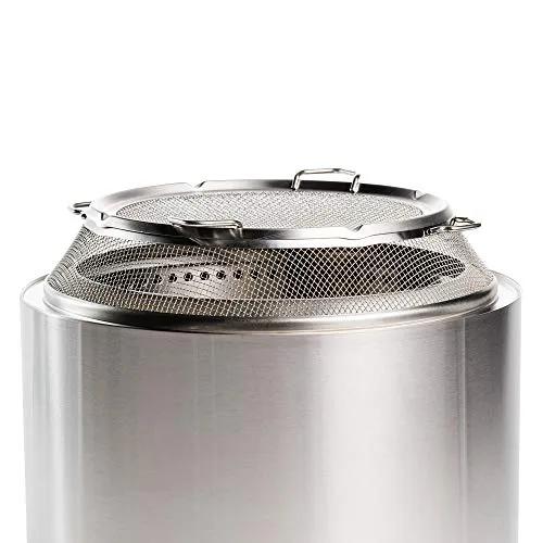 Solo Stove Ranger Shield Stainless Steel Fire Pit Spark Protector Screen Mesh Protective Spark Screen for Backyard and Outdoor Fire Pits Stops Hot Embers