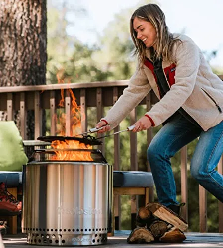 Solo Stove Ranger Shield Stainless Steel Fire Pit Spark Protector Screen Mesh Protective Spark Screen for Backyard and Outdoor Fire Pits Stops Hot Embers