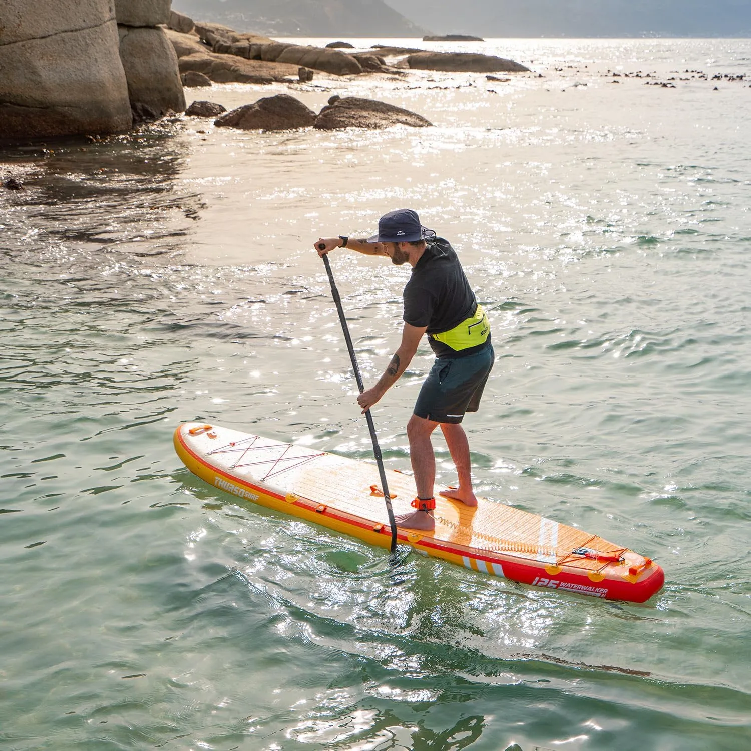 THURSO SURF Inflatable Stand Up Paddle Board All-Around SUP Waterwalker 126 10'6 Stable and Lightweight, Non-Slip Deck with SUP Accessories for All Skill Levels for Surfing, Traveling, Yoga